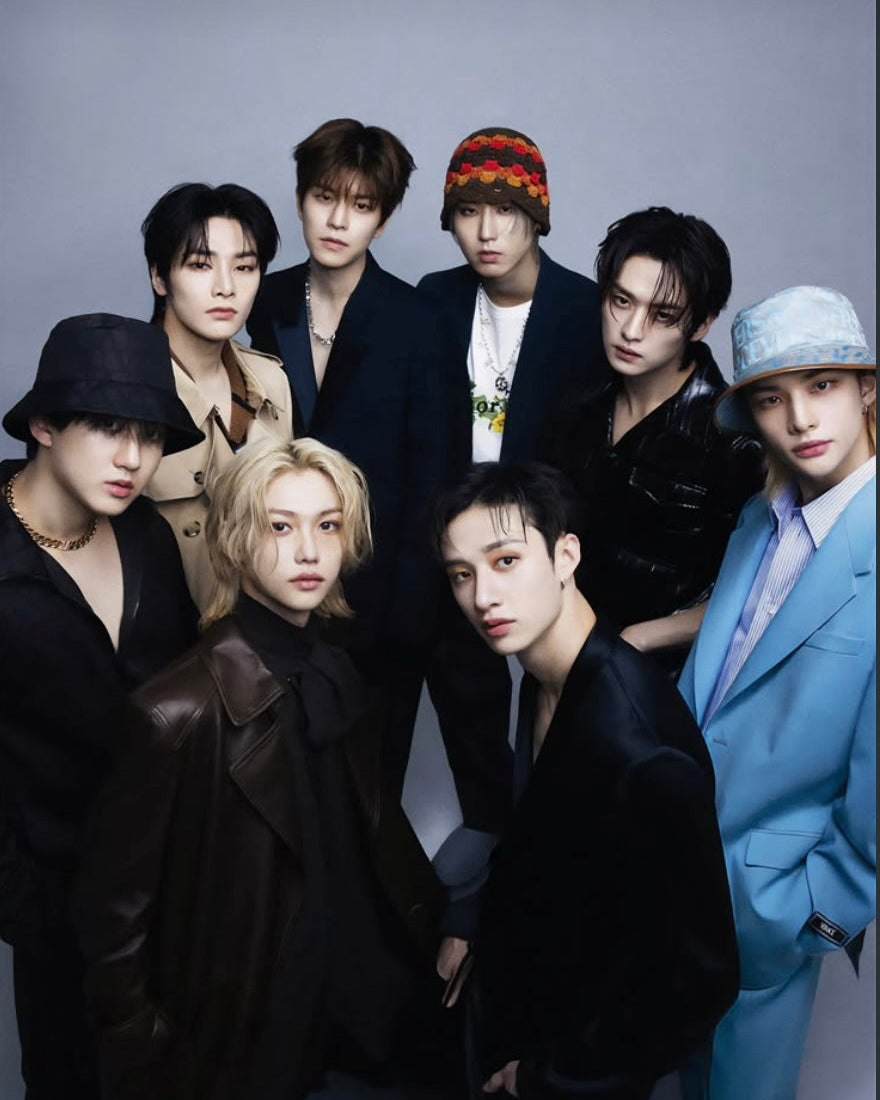 Stray Kids Group Blanket