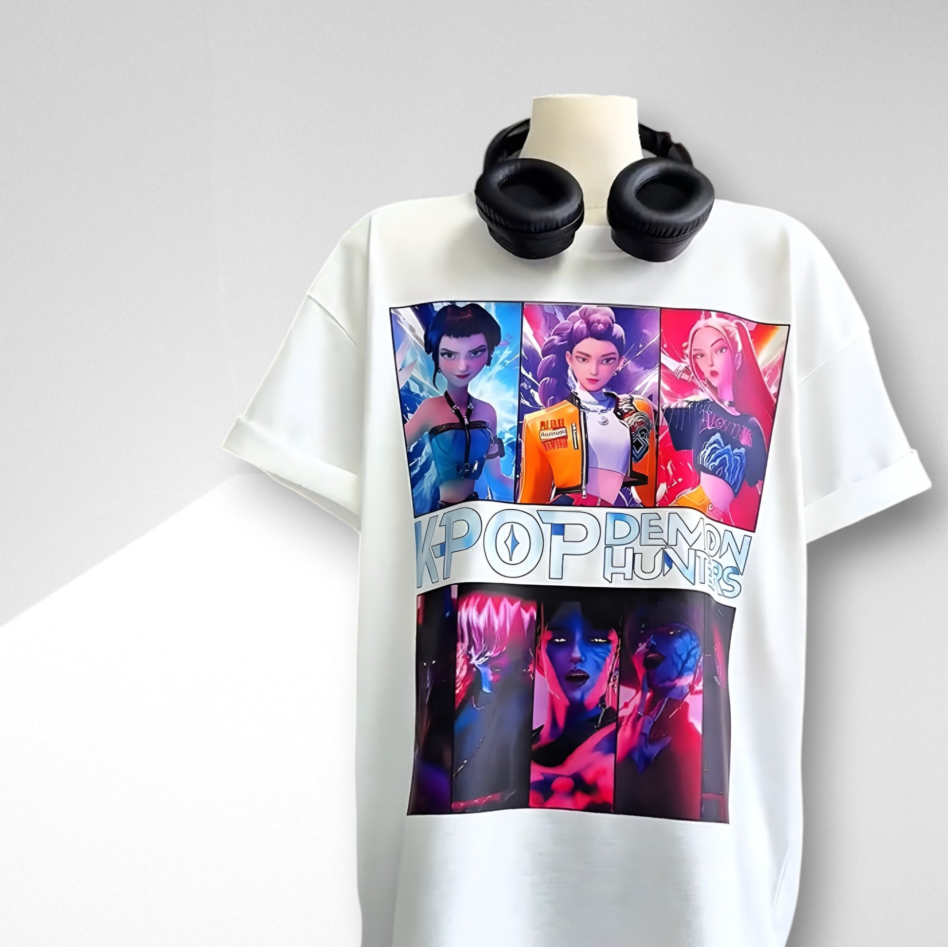 K-Pop Demon Hunters Shirt - Huntrix x Demons