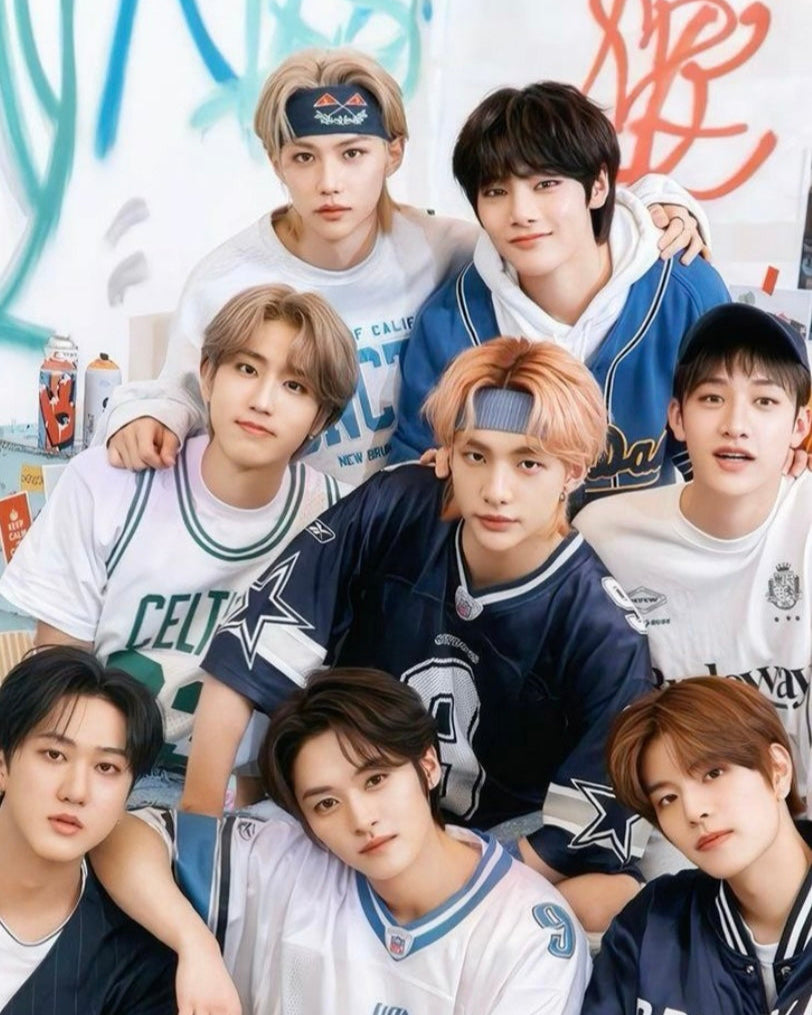 Stray Kids Group Blanket