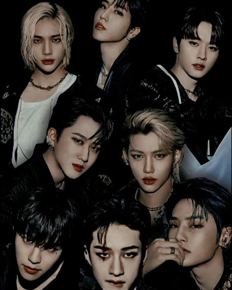 Stray Kids Group Blanket