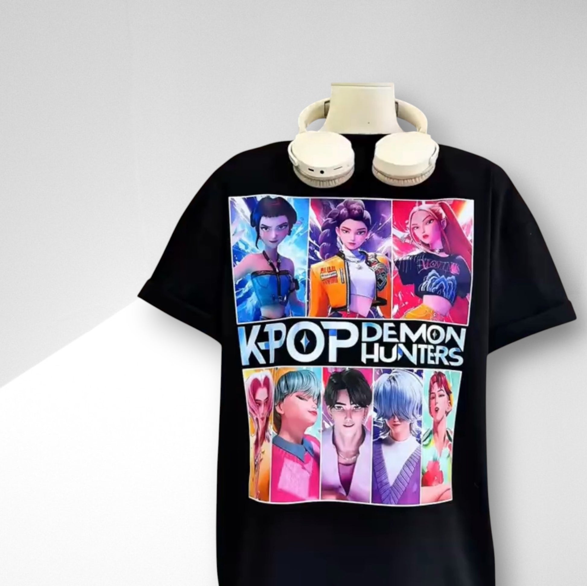 K-Pop Demon Hunters Shirt - Huntrix x Saja Boys