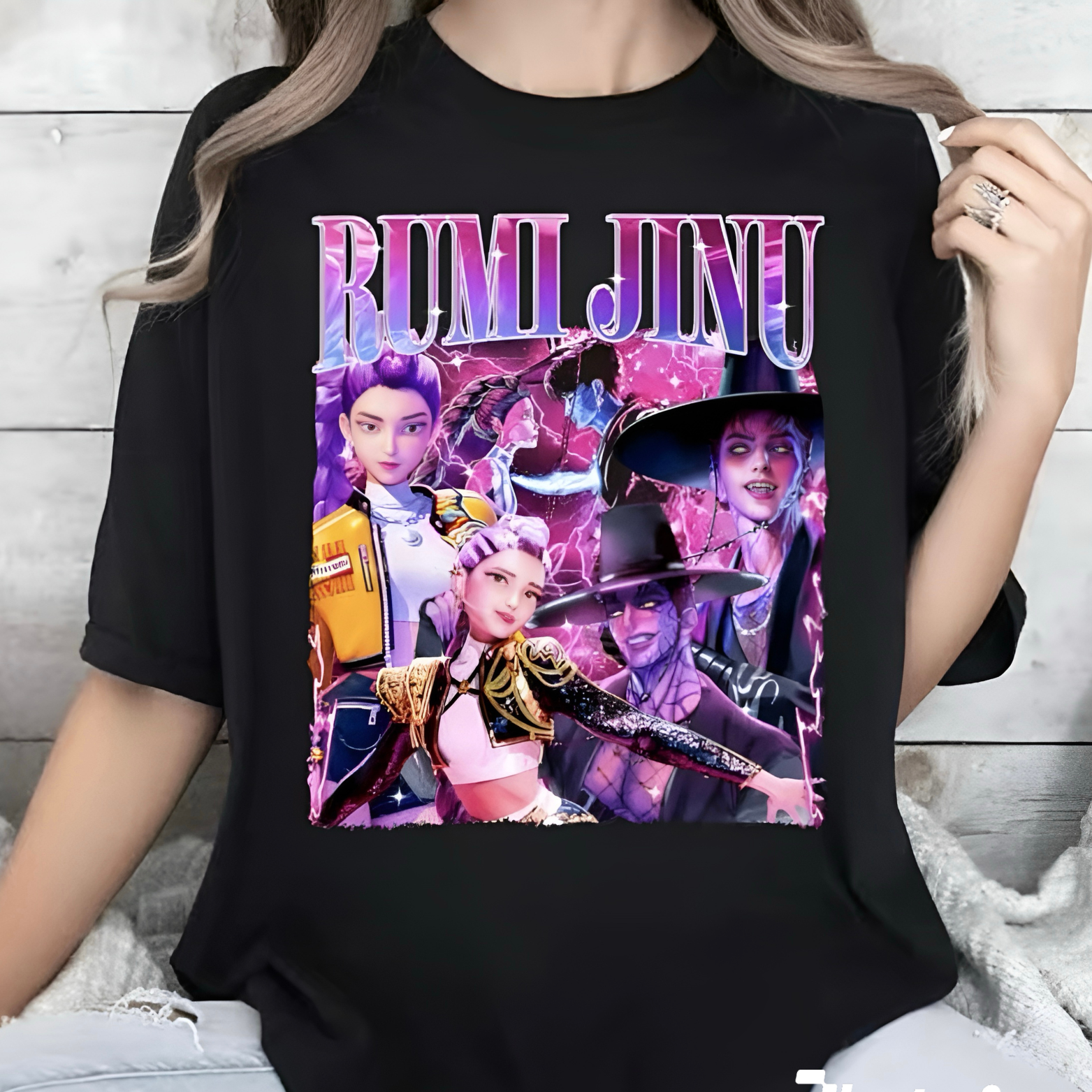 K-Pop Demon Hunters Shirt - Rumi x Jinu