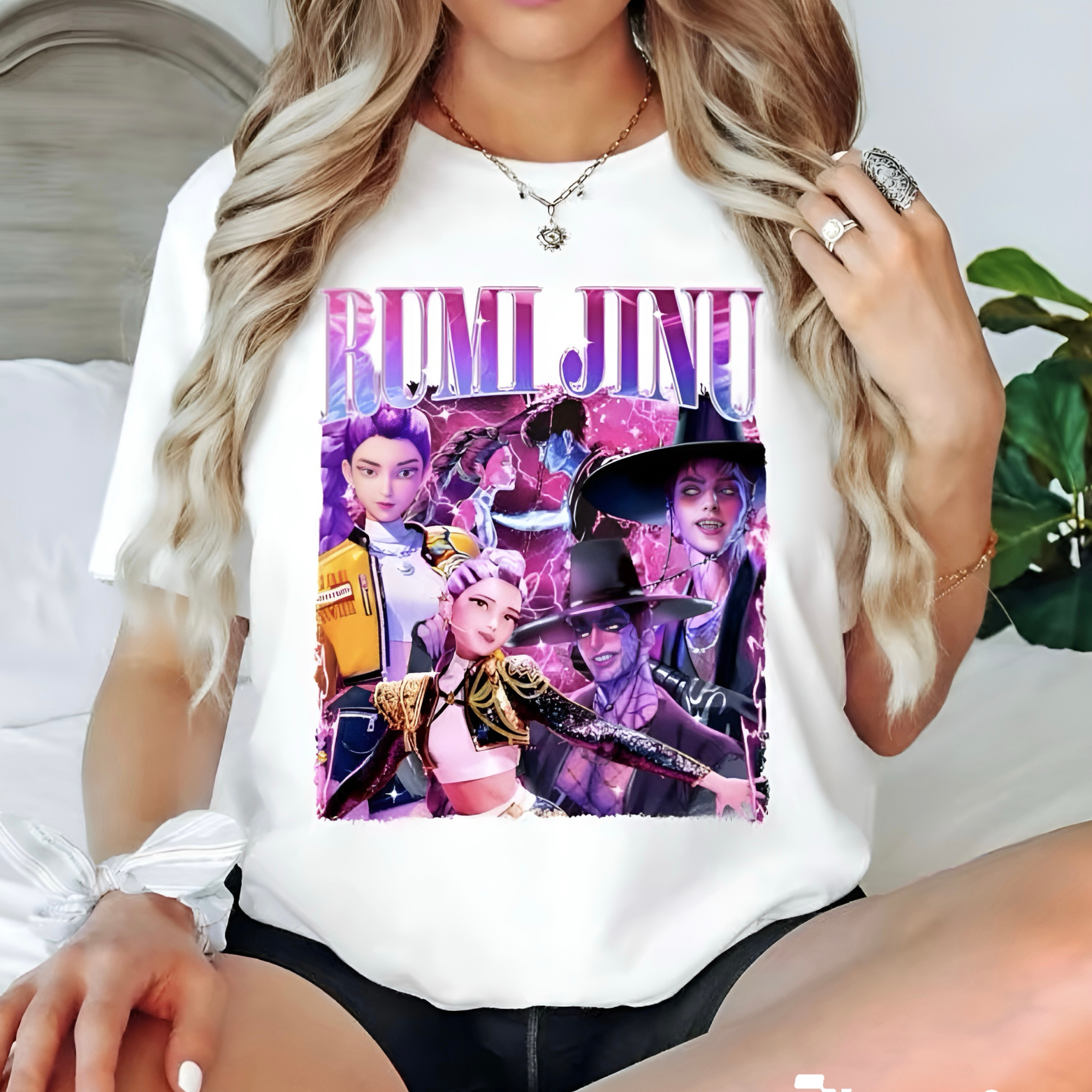 K-Pop Demon Hunters Shirt - Rumi x Jinu