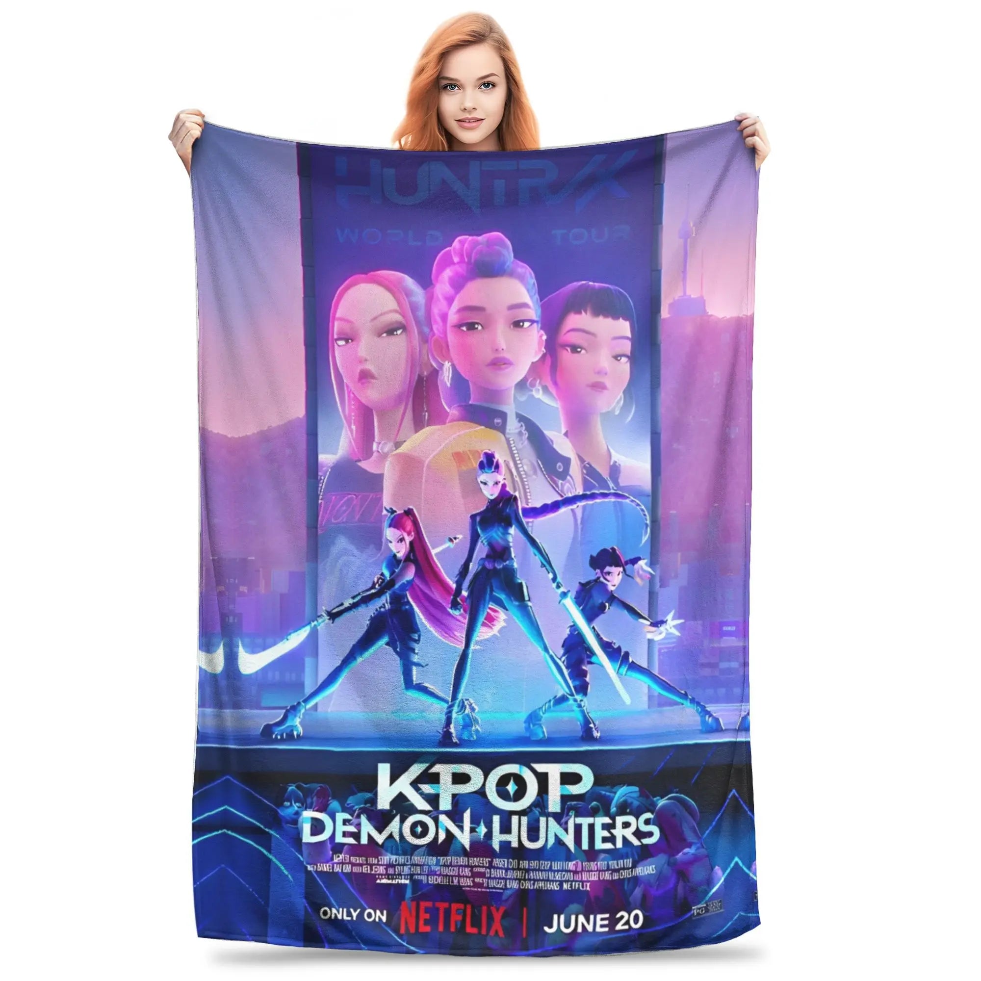 K-Pop Demon Hunters Blanket