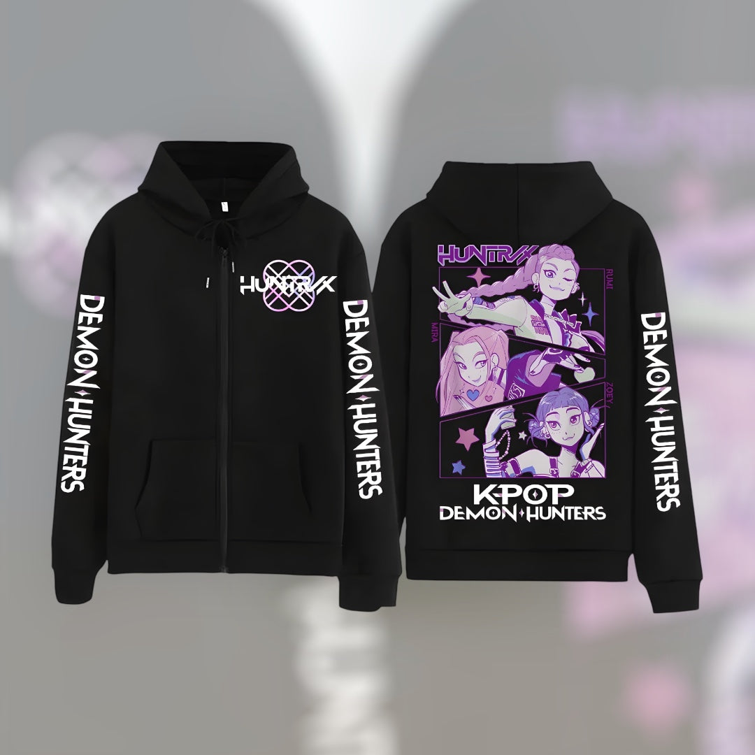 K-Pop Demon Hunters Zipper Hoodie