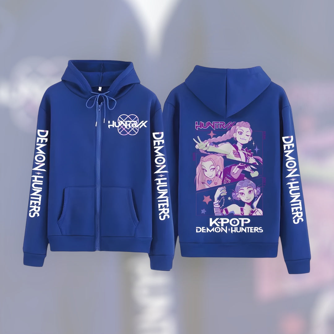 K-Pop Demon Hunters Zipper Hoodie