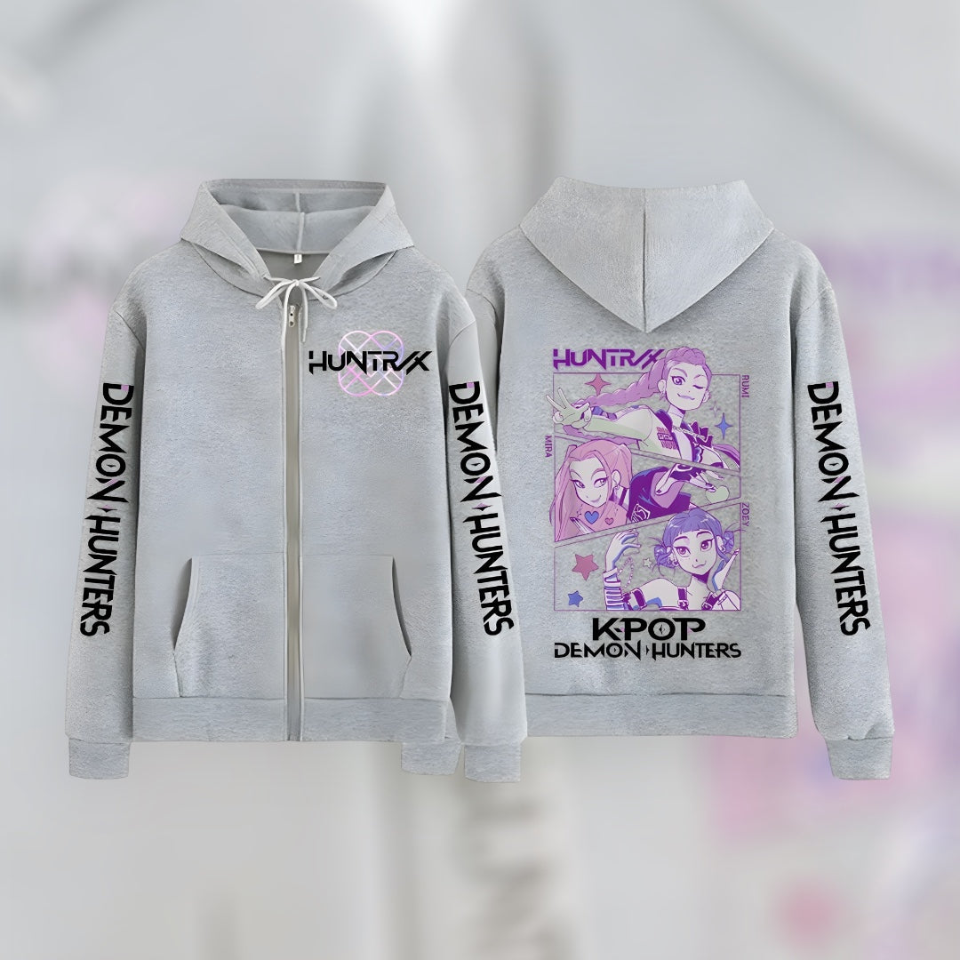 K-Pop Demon Hunters Zipper Hoodie