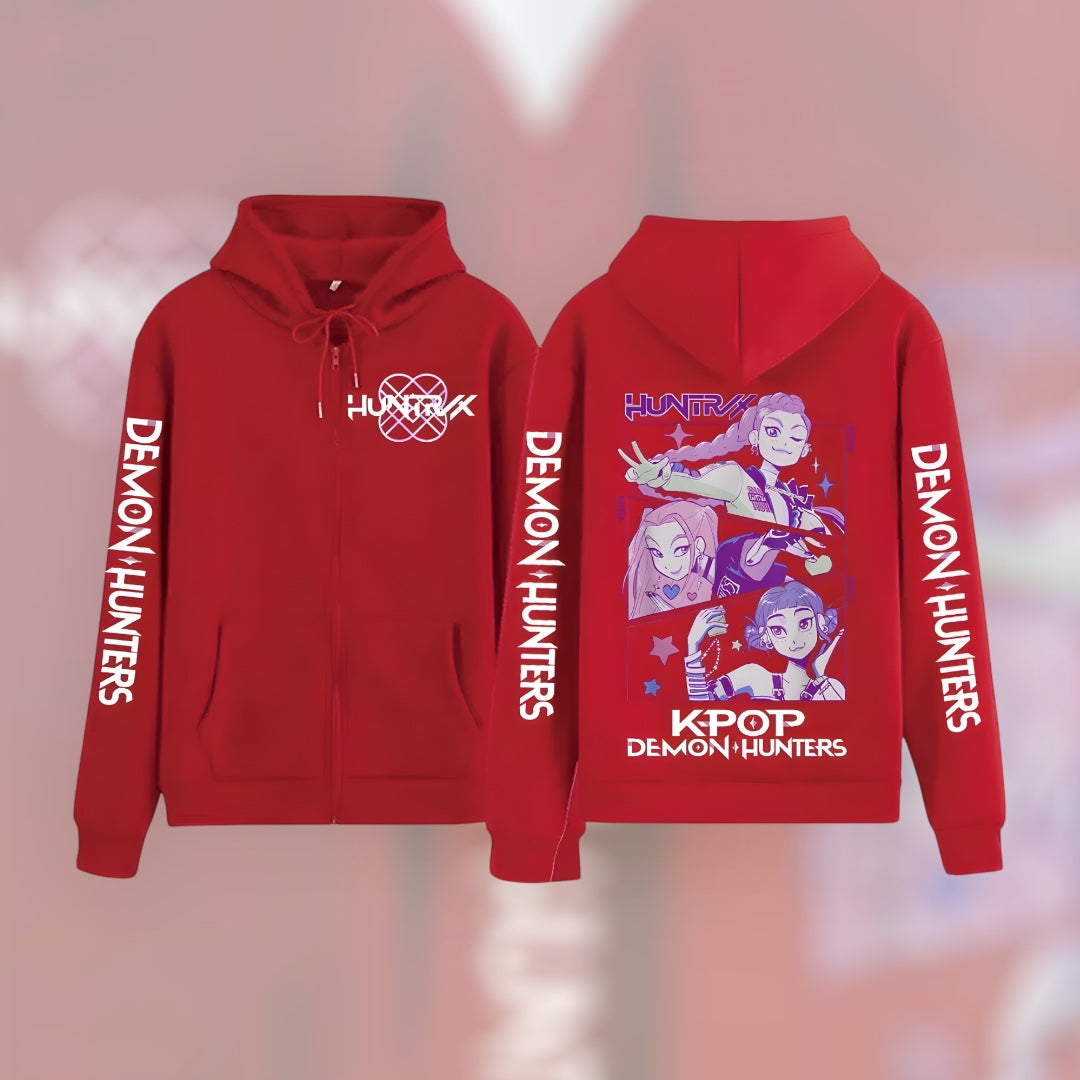 K-Pop Demon Hunters Zipper Hoodie