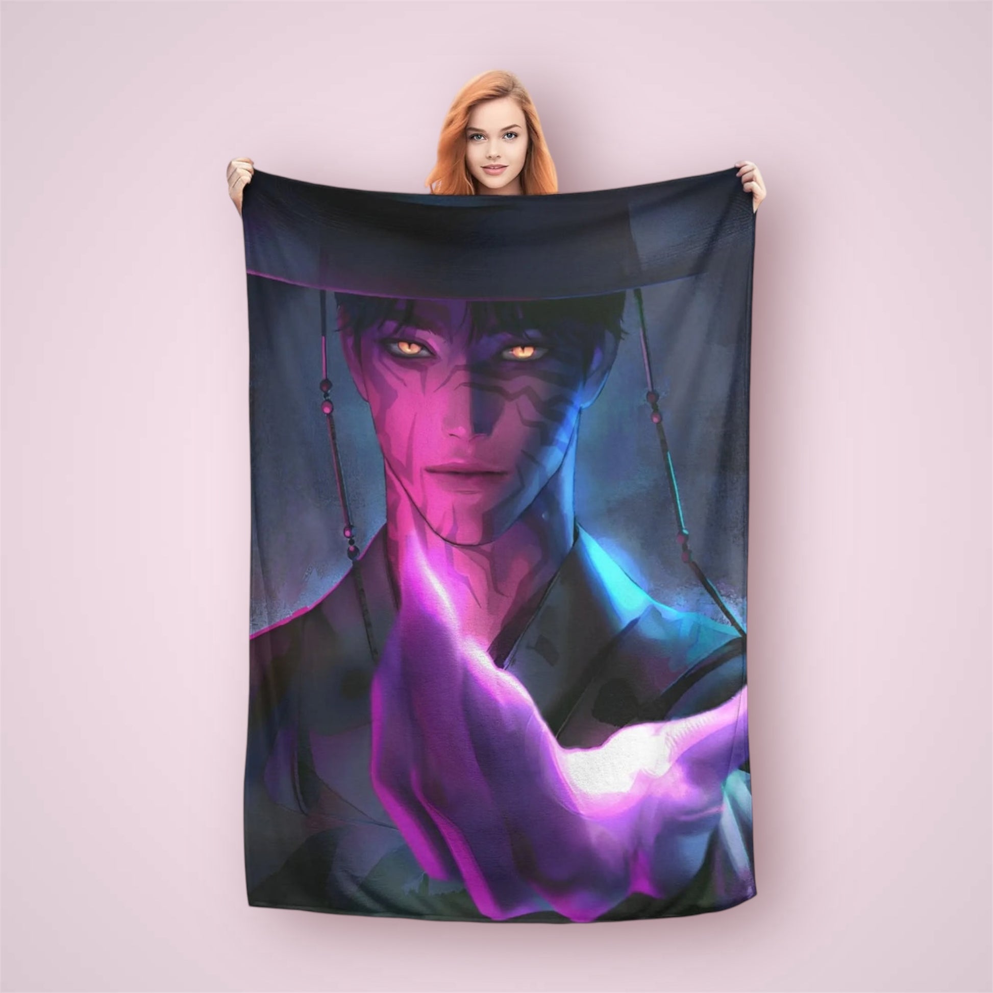 K-Pop Demon Hunters Jinu Blanket