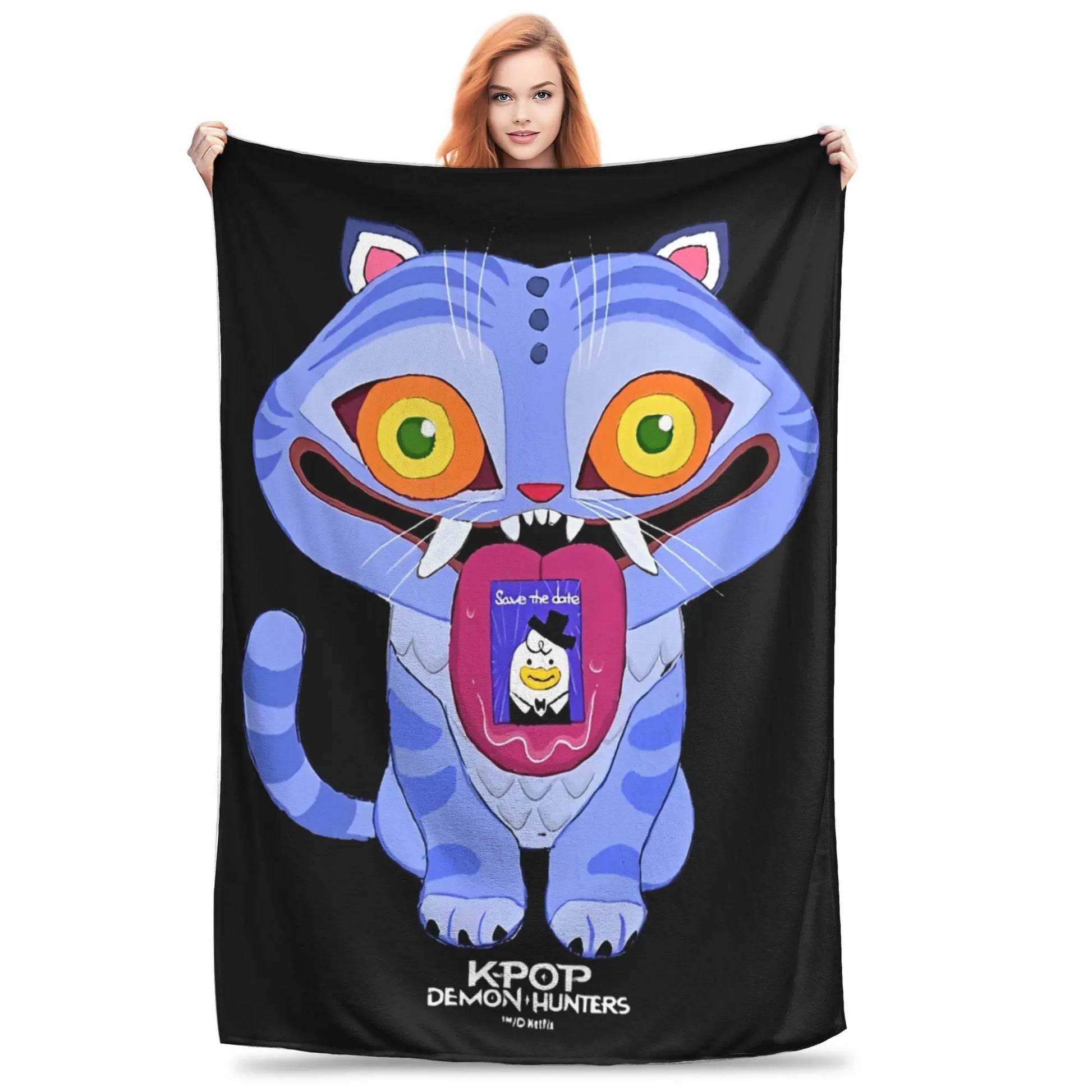 K-Pop Demon Hunters Derpy Blanket