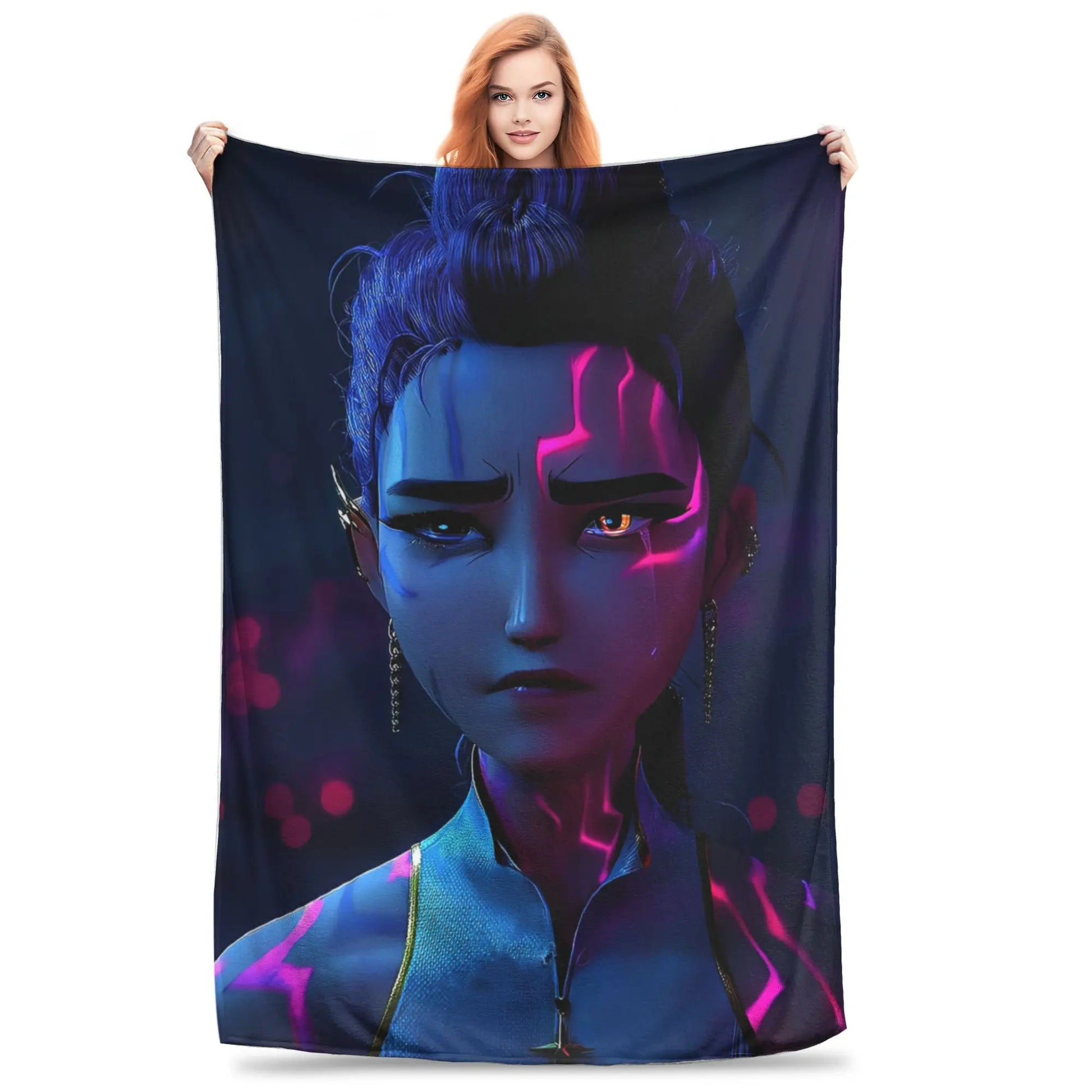K-Pop Demon Hunters Rumi Demon Blanket